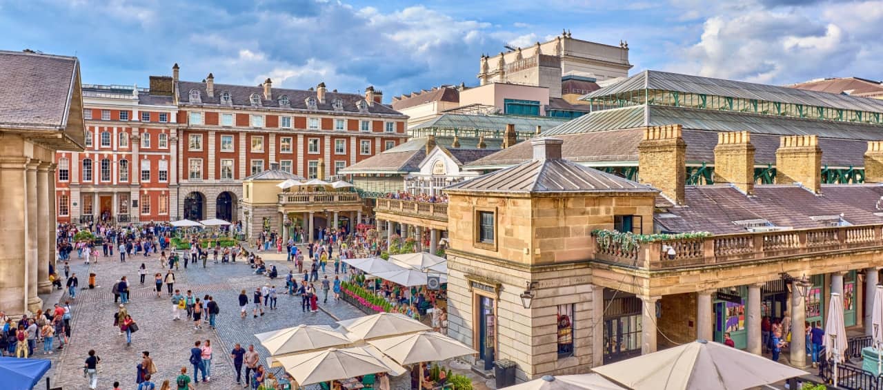covent garden market side view